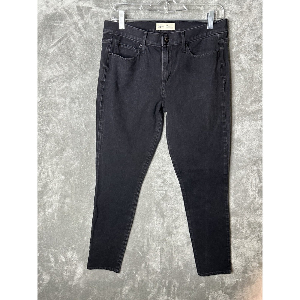 Gap Jeans Women's 30 True Skinny Black 31x28